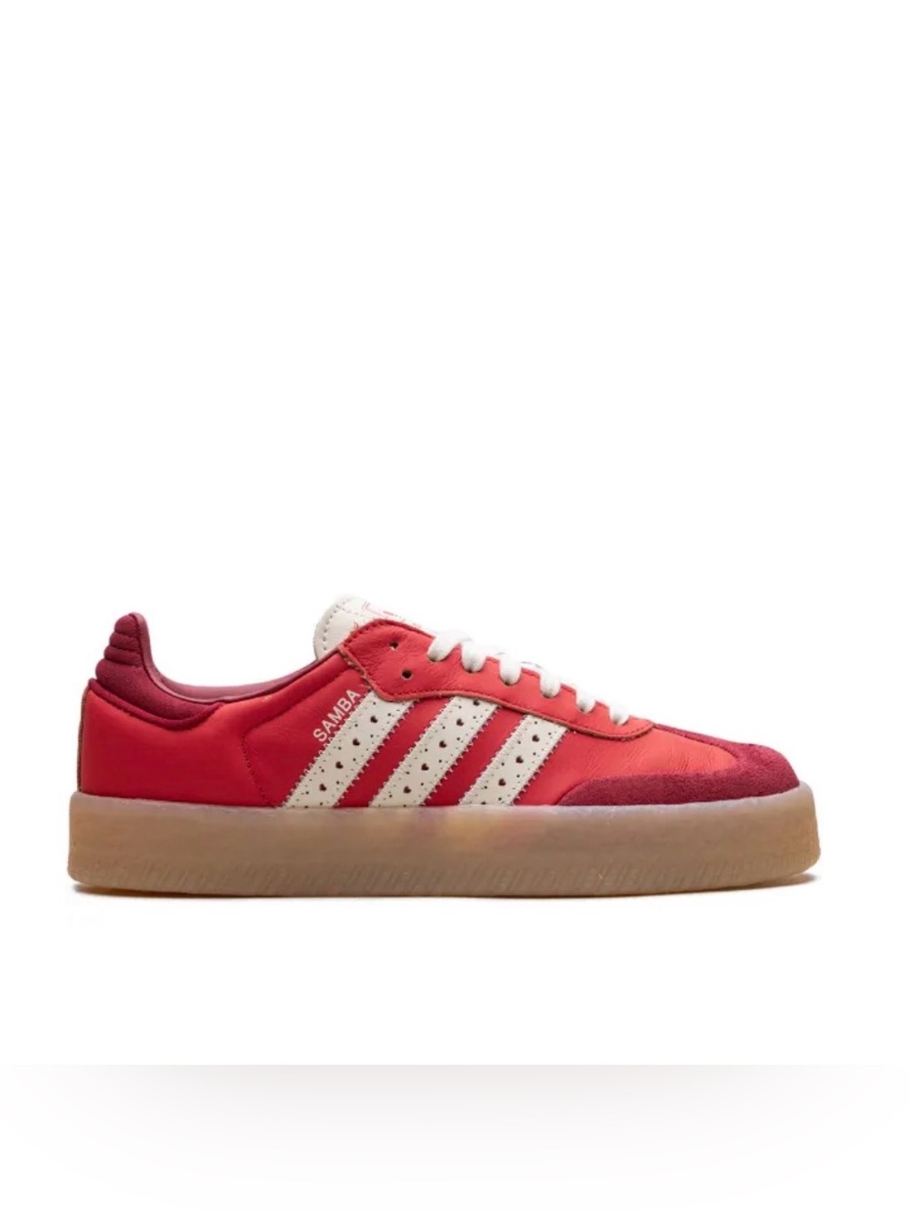 Samba "Valentine's Day - Bright Red/Cream White/Team Victory Red" size 8.5